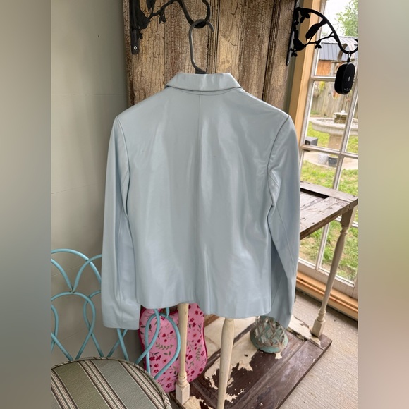 Ralph Lauren light Blue Blazer with Button Closure - Picture 6 of 7